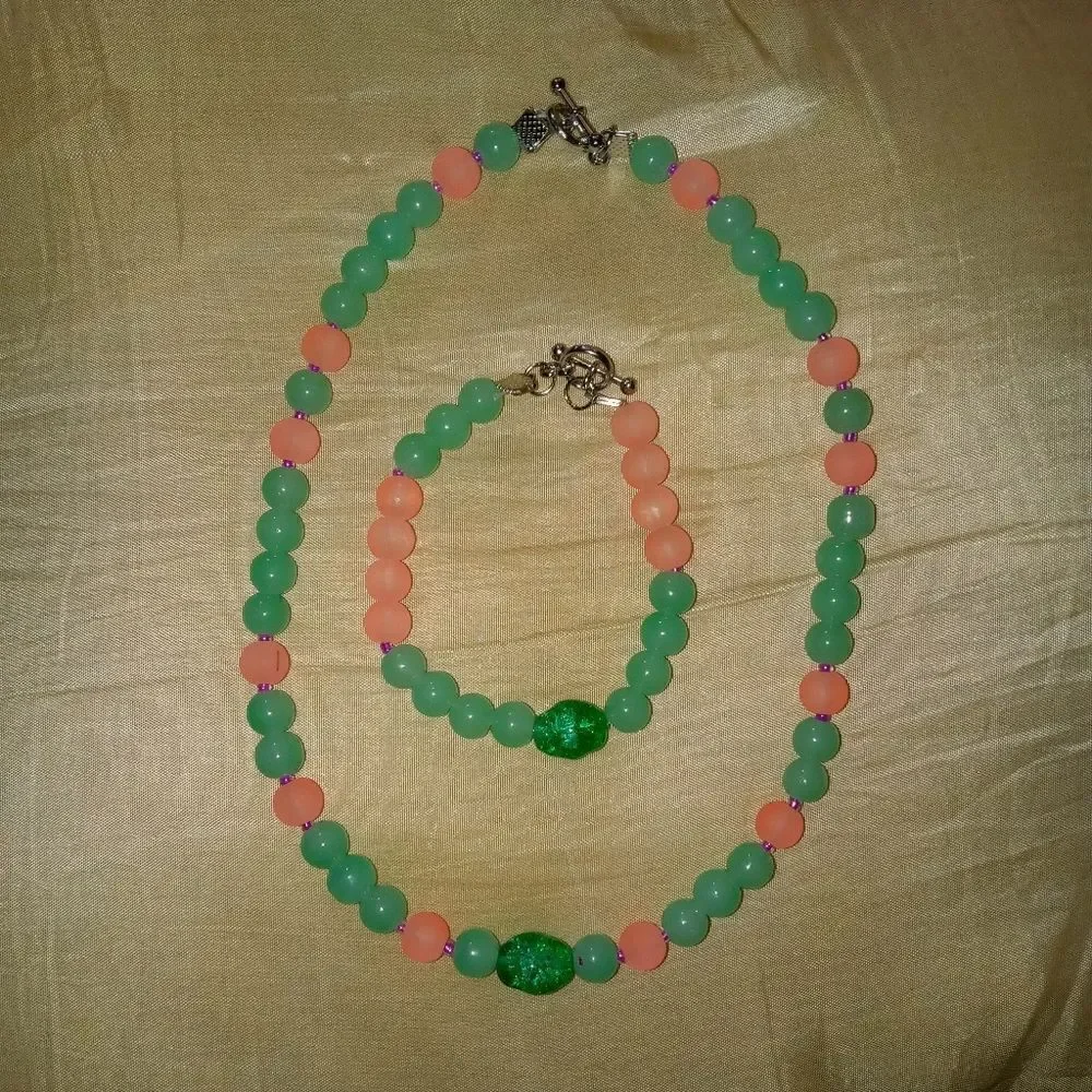 Jade Jewelry set